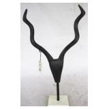 Three Hands Bull Head on Base