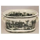 Transferware large tub