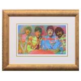 SGT PEPPERS BEATLES SIGNED, #72/150 BY Ivy Lowe