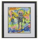 FISHING LURE BY J.M. BASQUIAT