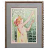 ABSINTHE PRINT BY ALPHONSE MUCHA