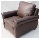 Leather Laguna chair by Leather Living
