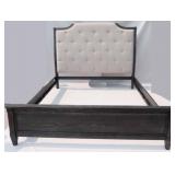 American Drew king size upholstered bed