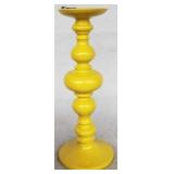 Yellow Three Hands Candle Holder