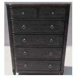 American Drew bow front tall chest
