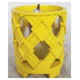 Yellow Three Hands Candle Holder