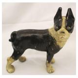 Cast Iron Dog Door Stop Statue - 7" x 8"