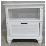 Home Insights white & caned media stand