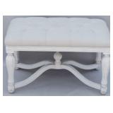 B G Industries King Henry bench in white