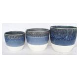 3 pc. Set of Three Hands Planters