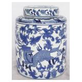 Three Hands Jar w/ Lid