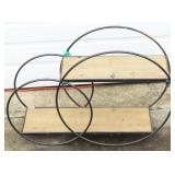 Metal and Wood Shelf