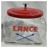 Glass Lance store jar