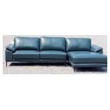 Leather sectional by Leather Living / Urban Chic
