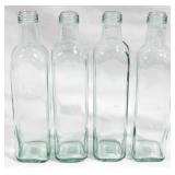 4 pc. Lot of Glass Bottles