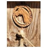Decorative Metal Horse Hook