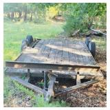 Open Deck Wood Trailer