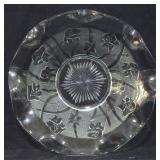 Jeanette Iris & Herringbone crystal bowl