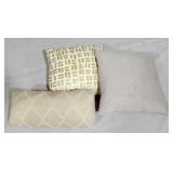 Lot of 3 Pillows