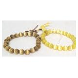 Pair of Light Tiger Eye Bracelets