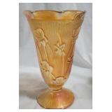 Jeanette Iris & Herringbone tall vase