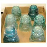 Lot of Glass Insulators