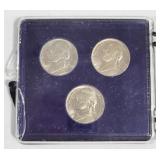 Lot of 3 U.S. 1946 Five Cents Coins