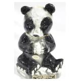 Ezra Brooks Panda Bottle - 10" tall