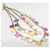 Adjustable Kate Spade Multicolor Necklace