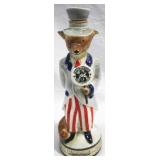 Jim Beam Mr. Fox Bottle - 13" tall