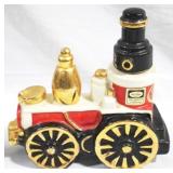 Ezra Brooks Locomotive Bottle - 8.5" long