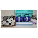 Coach glasses case & other items