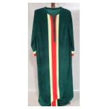 Vintage Velour 3/4 Zipper Robe - Sz S/M
