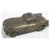 Corvette Metal Car Bank - 7" long