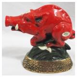 Ezra Brooks Warthog Bottle - 9" tall