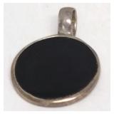 Black Onyx 925 Pendant