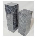 Pair display pedestals, 30" & 36"