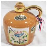 Ezra Brooks Jax Liqours Bottle - 7" tall