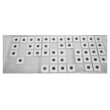 Lot of 44 Assorted Pennies (Wheat and Indiana)