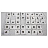 Lot of 36 Assorted U.S. Pennies (Wheat)