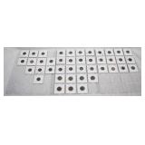 Lot of 42 Assorted U.S. Pennies