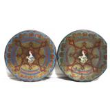 Pair of Metal Tins - 10 x 3.25