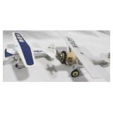 2 pc. Lot of Airplane Bottles - 8" x 10" (As is)