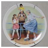 Knowles Skating Queen Collector plate