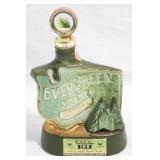 Jim Beam Evergreen State Bottle - 10" tall