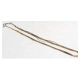 Adjustable 925 Multi-Strand Necklace