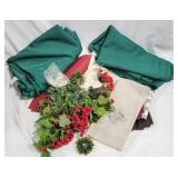 Lot of Assorted Linens & More