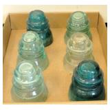 Lot of Glass Insulators