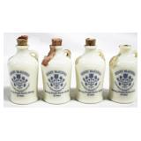 4 pc. Set of Henry McKenna Botttles - 3" tall