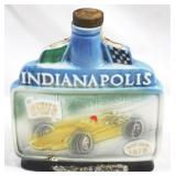Jim Beam Indianapolis Bottle - 9" tall